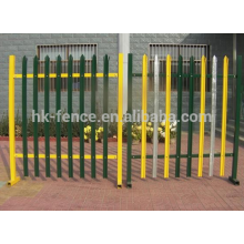 Billige Schmiedeeisen Speerspitze Stahl Palisade Panel Security Fence